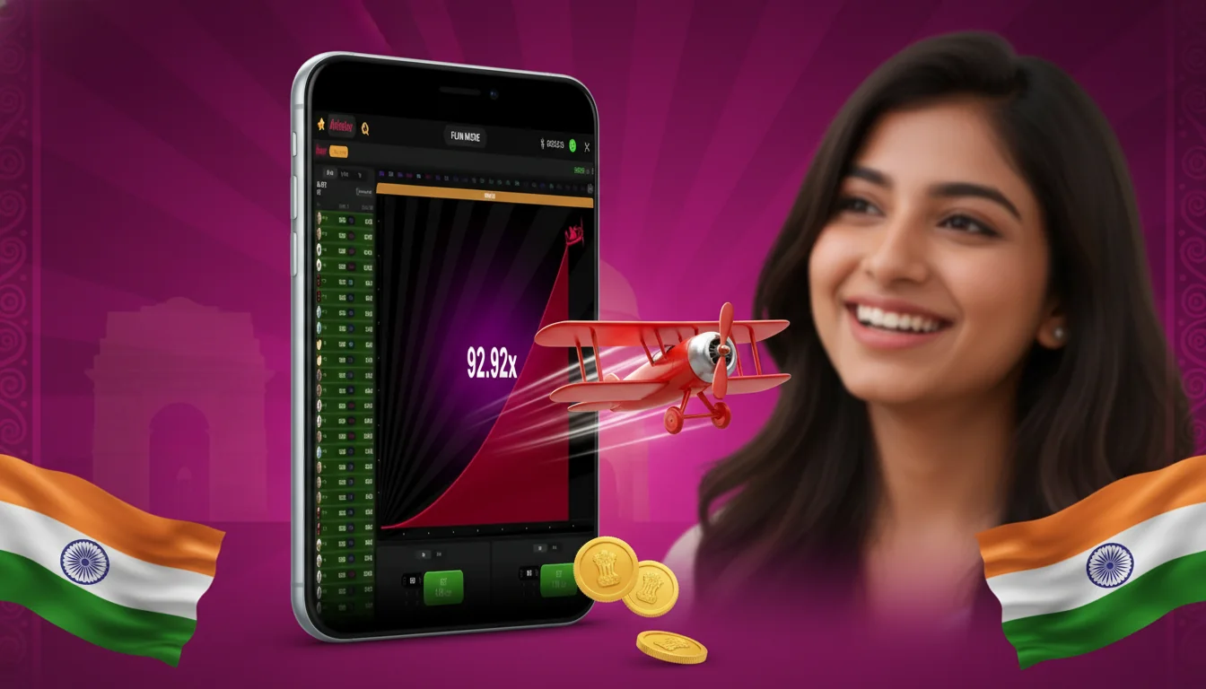 Aviator demo mode interface showing virtual balance, live bets sidebar, and multiplier climbing in real time